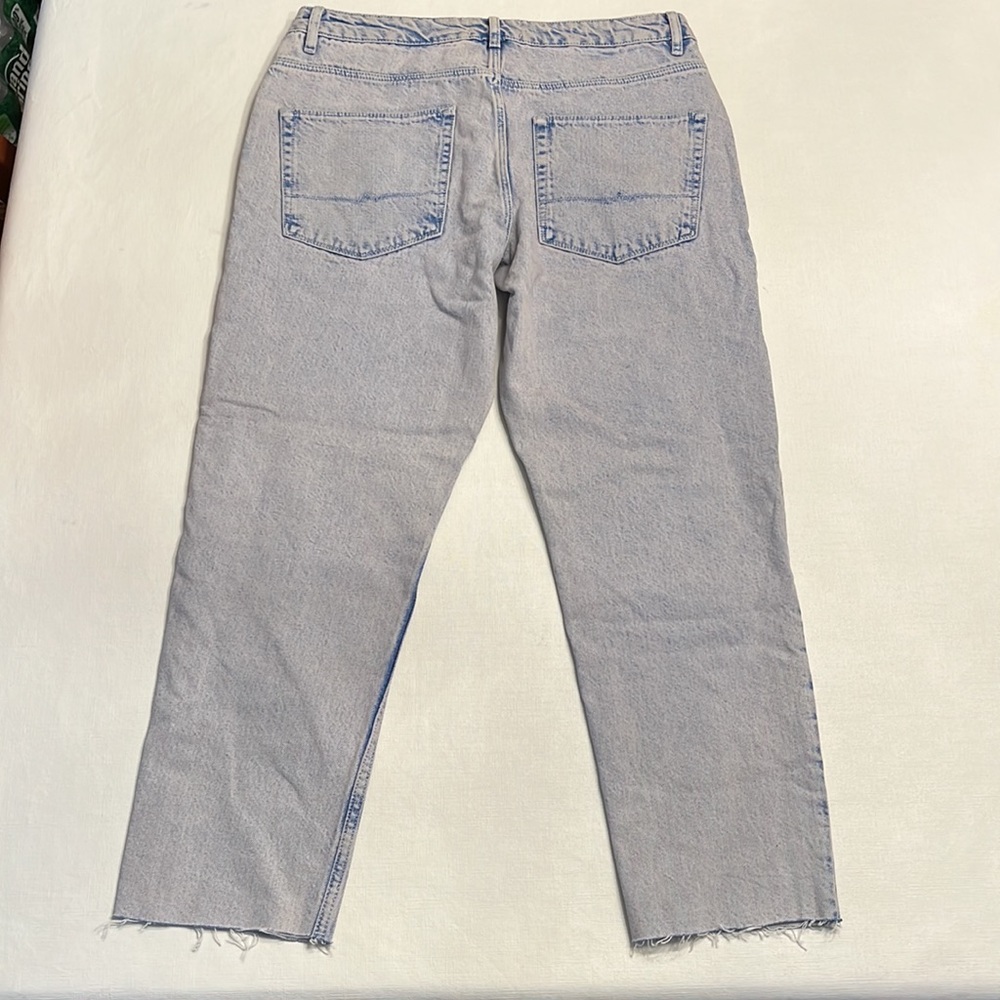 ASOS Design Straight Leg Pants In Washed Lavender - Picture 6 of 8